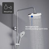 Duravit system prysznicowy z termostatem i półką szklaną