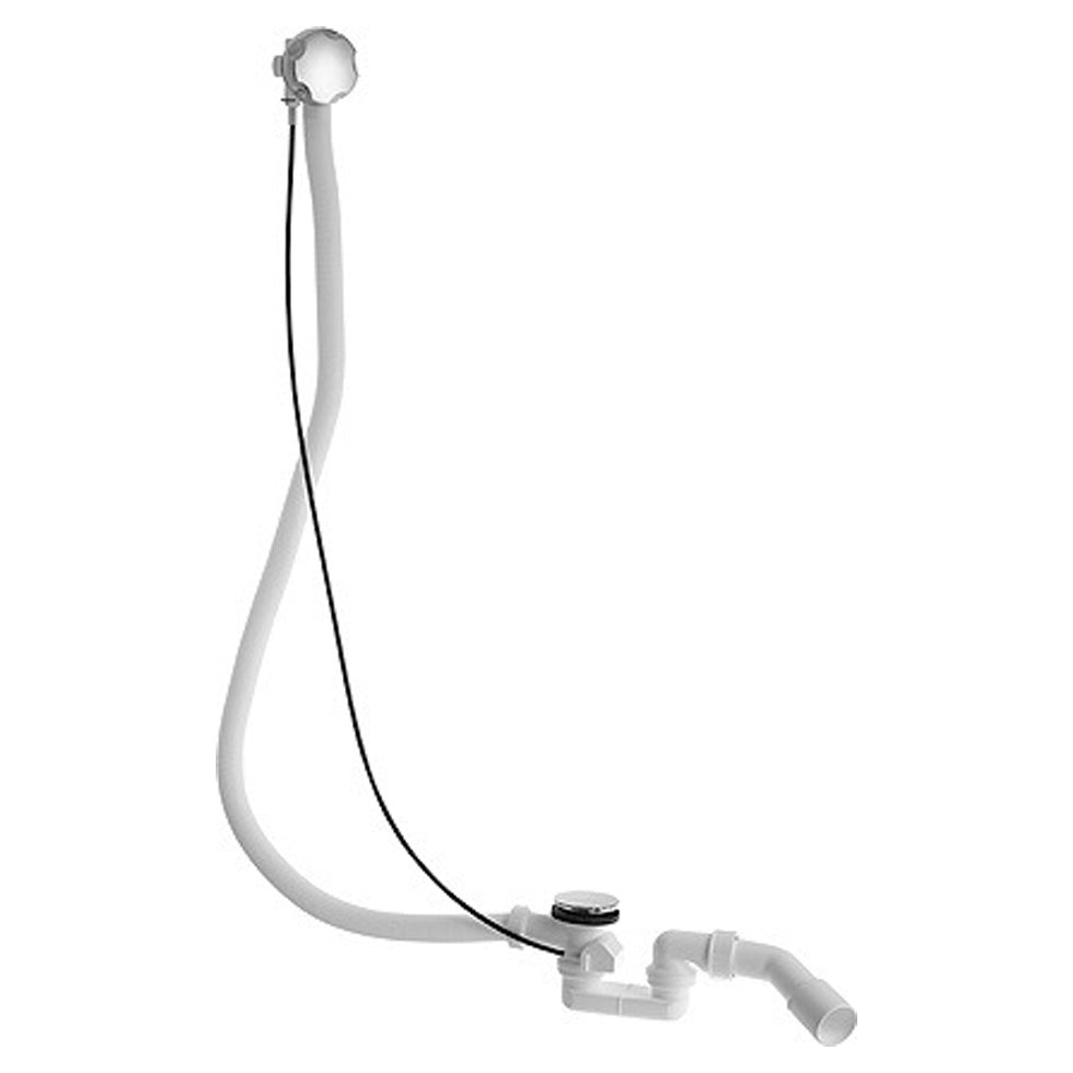 Duravit D-Code zestaw odpływowo-przelewowy