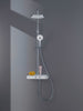 Duravit system prysznicowy z termostatem i półką szklaną