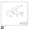 Duravit Wave jednouchwytowa bateria bidetowa