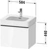 Zestaw mebli łazienkowych Duravit Soleil 60 cm