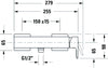 Duravit Manhattan jednouchwytowa bateria prysznicowa