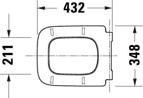 Deska sedesowa Duravit Univavo system Soft-Close