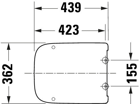 Deska sedesowa Duravit Univavo system Soft-Close