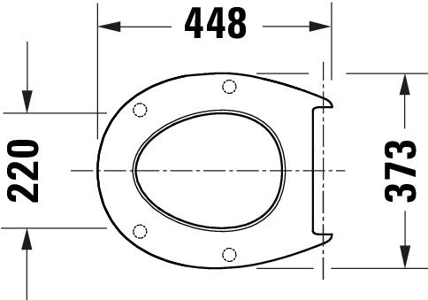 Uniwersalna deska sedesowa Duravit Univavo