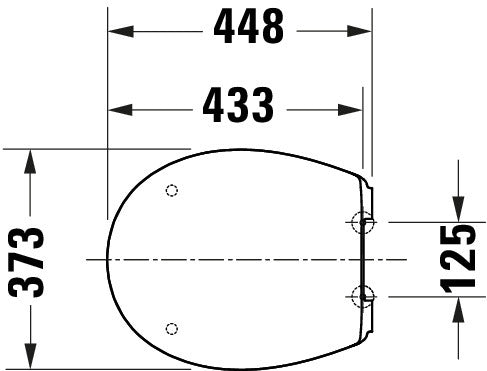 Uniwersalna deska sedesowa Duravit Univavo