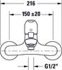 Duravit DuraVelez bateria wannowa