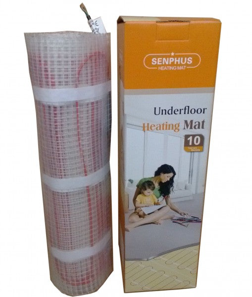 Elektryczne ogrzewanie podłogowe 1 do 12 m² z technologią TWIN 200 Wat