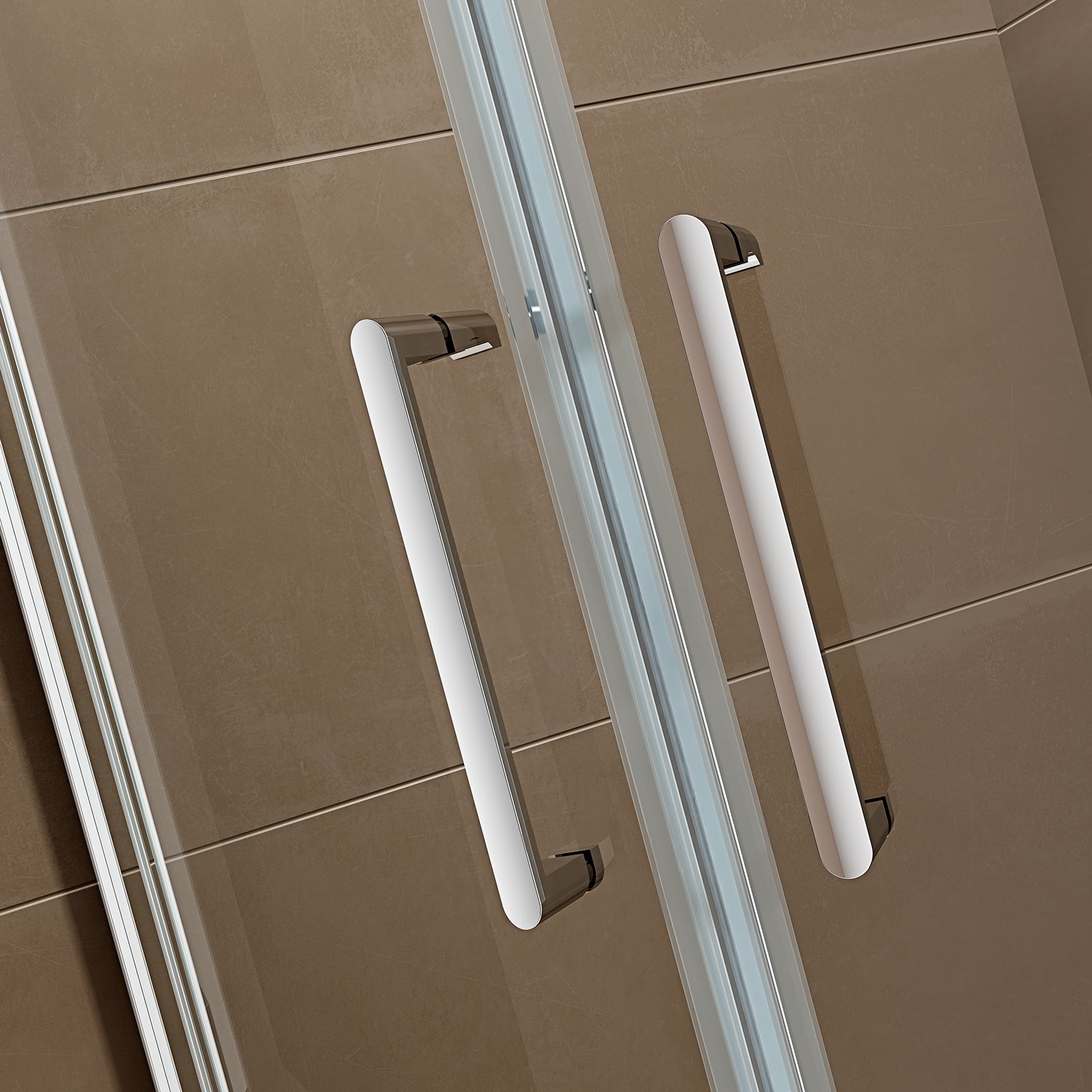 Kabina prysznicowa półokrągła EX406A drzwi uchylne