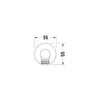 Duravit Tulum bateria prysznicowa podtynkowa z deszczownicą