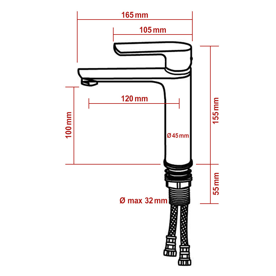 Design bateria umywalkowa 4024CB