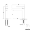 Bateria umywalkowa LAVOA