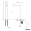 Bateria umywalkowa LAVOA