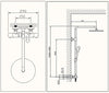Zestaw prysznicowy z termostatem 4011 BASIC