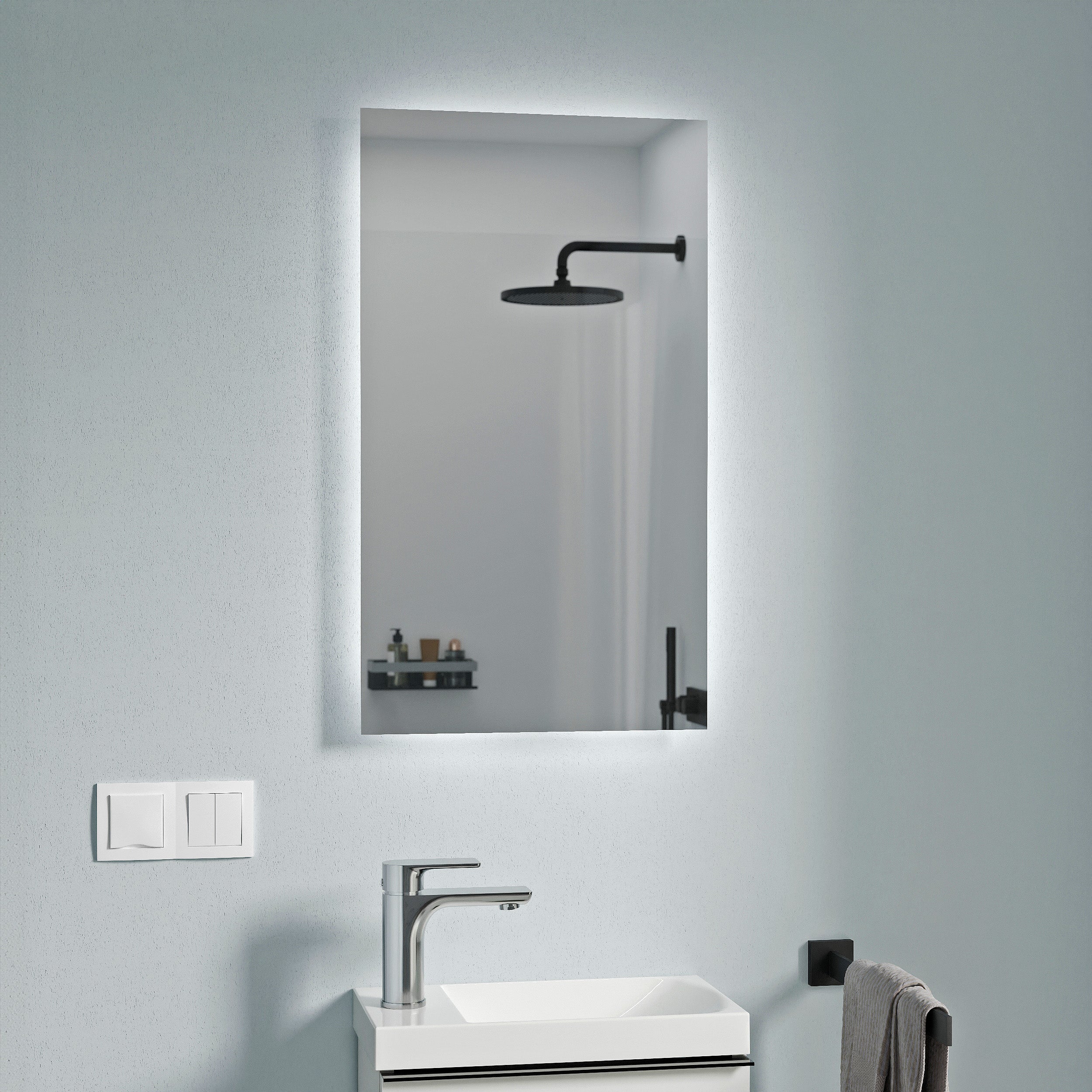 Zestaw mebli łazienkowych do WC dla gości TIM 40 cm