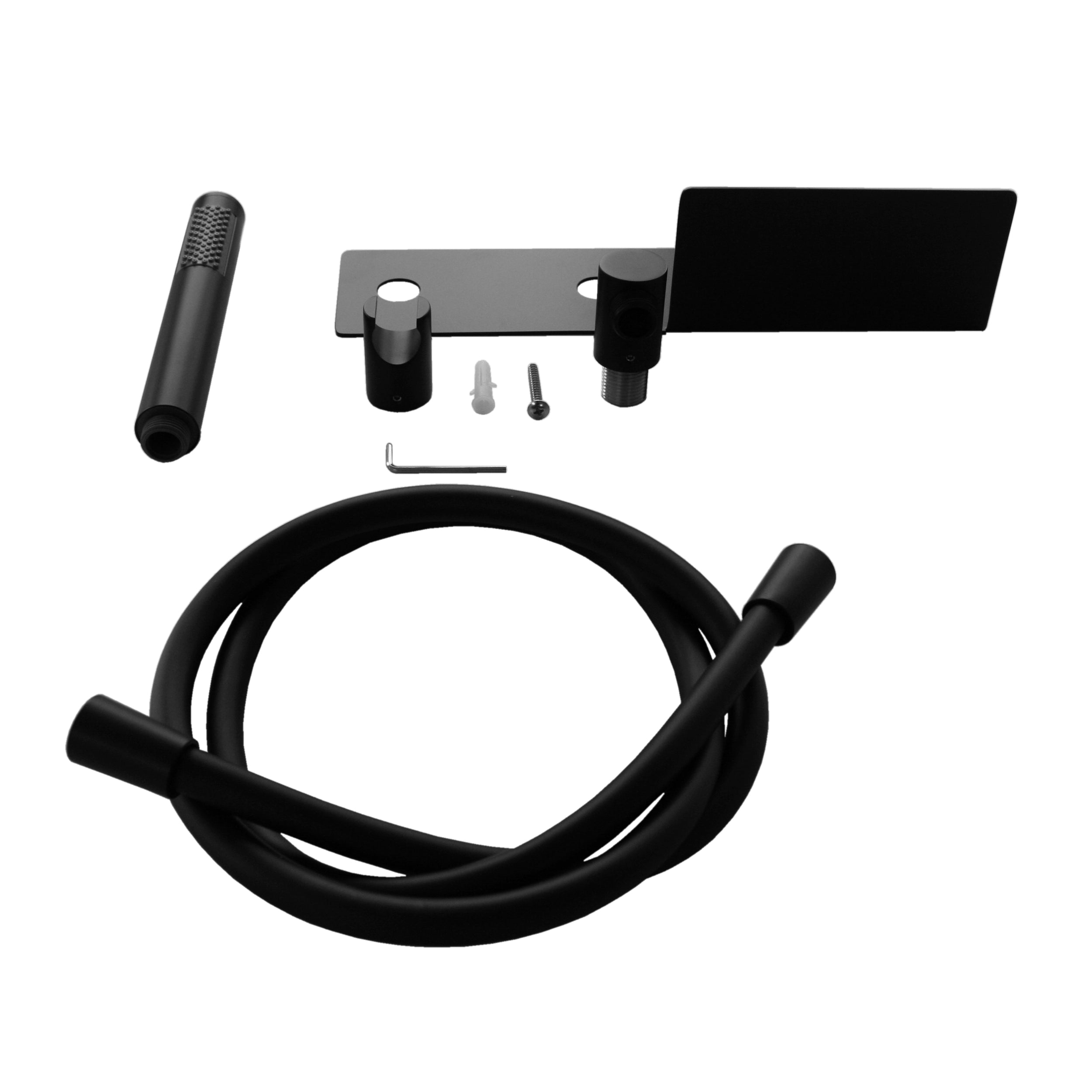 Zestaw prysznicowy czarny CZT050-1
