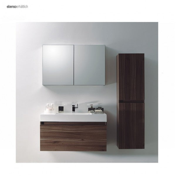 Aluminiowa szafka z lustrem 2-drzwiowa