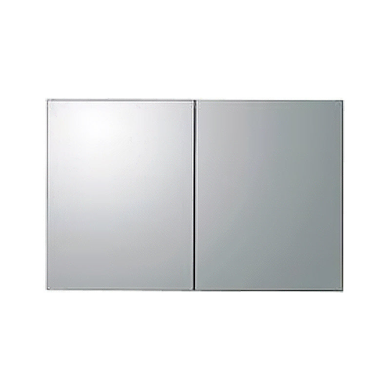 Aluminiowa szafka z lustrem 2-drzwiowa