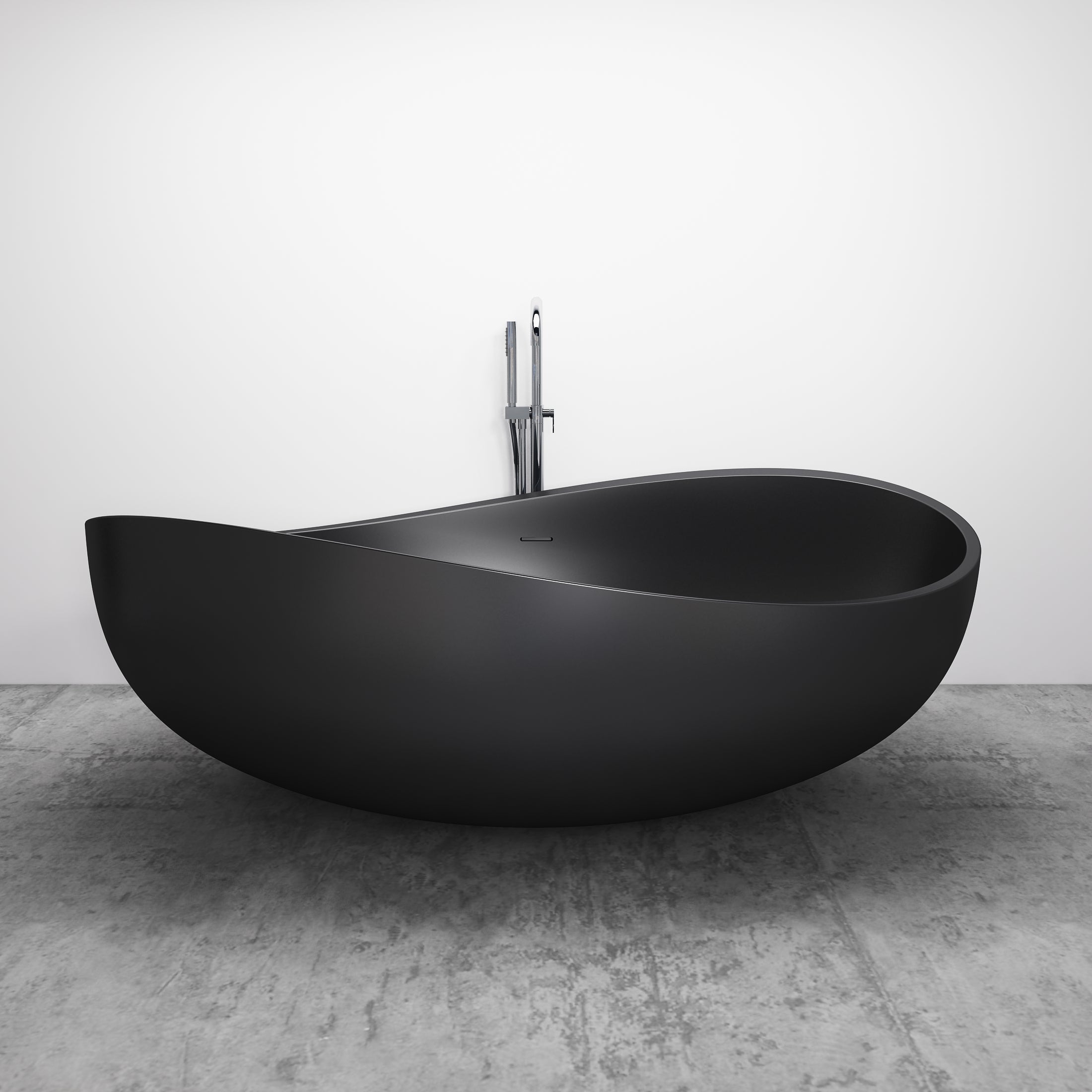 Wanna wolnostojąca WAVE konglomerat Solid Surface