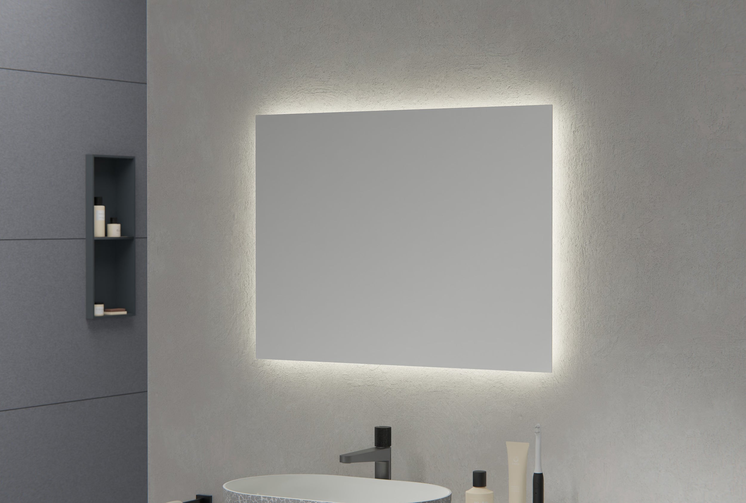 Lustro łazienkowe z podświetleniem LED 2137