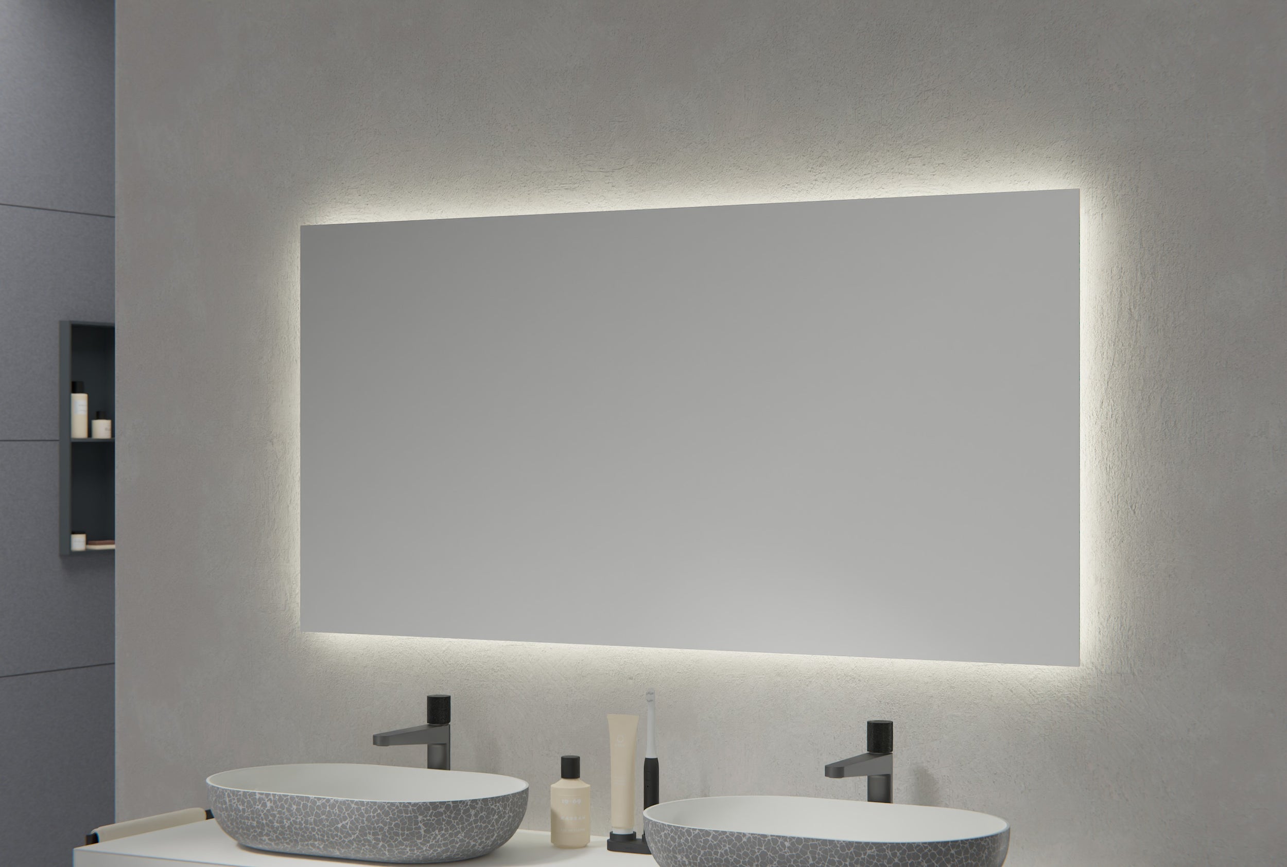 Lustro łazienkowe z podświetleniem LED 2137