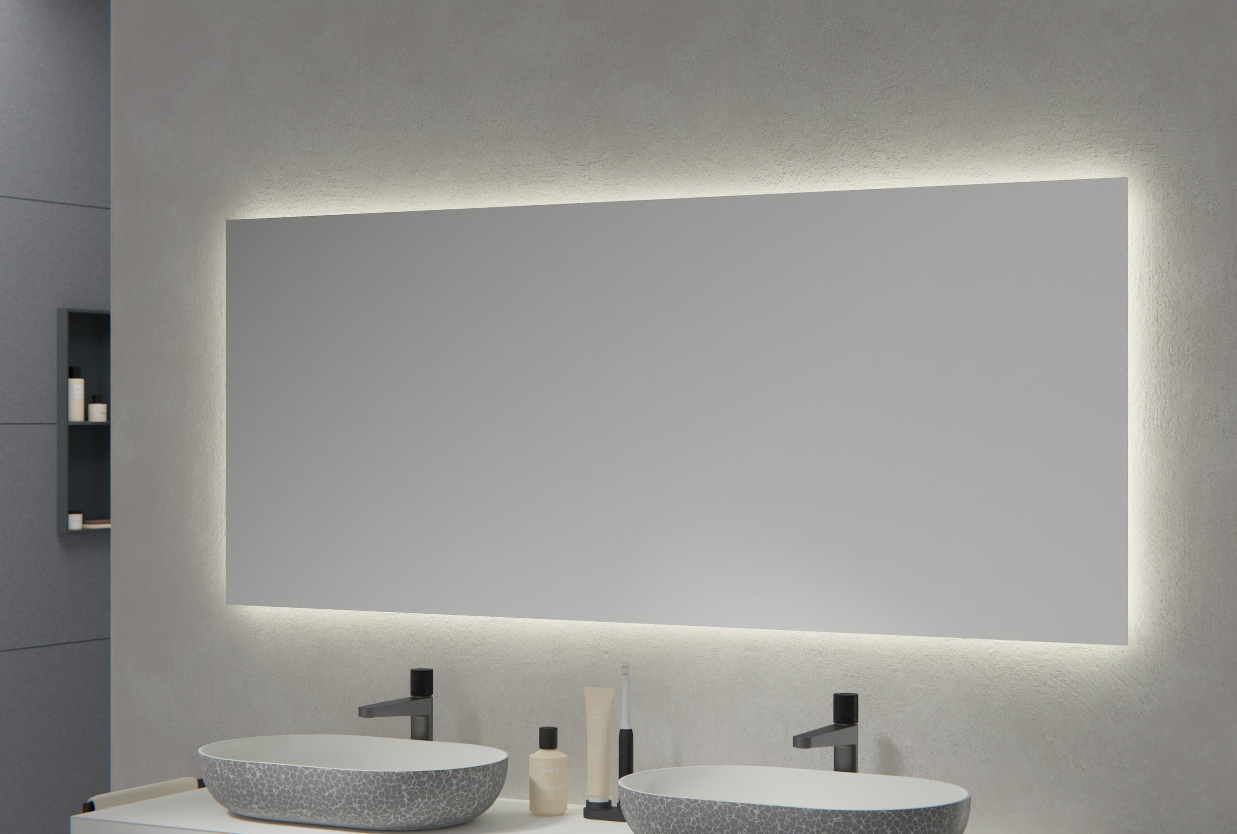 Lustro łazienkowe z podświetleniem LED 2137