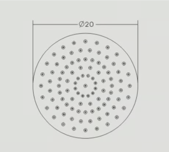 Ekstrapłaska deszczownica DPG2025