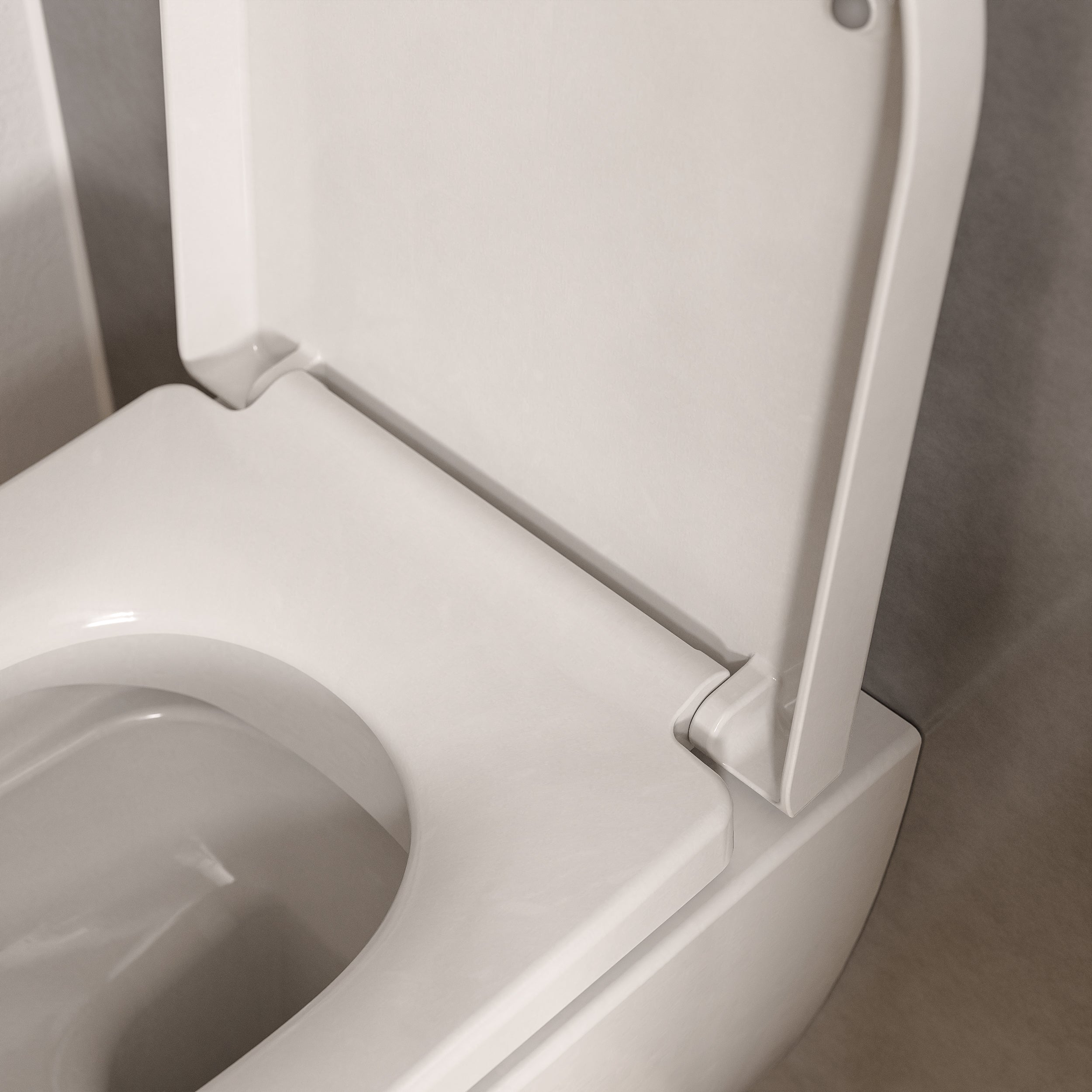 Miska WC stojąca bezrantowa VIREO biały połysk