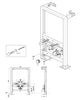Bidet element podtynkowy element montażowy G30013A