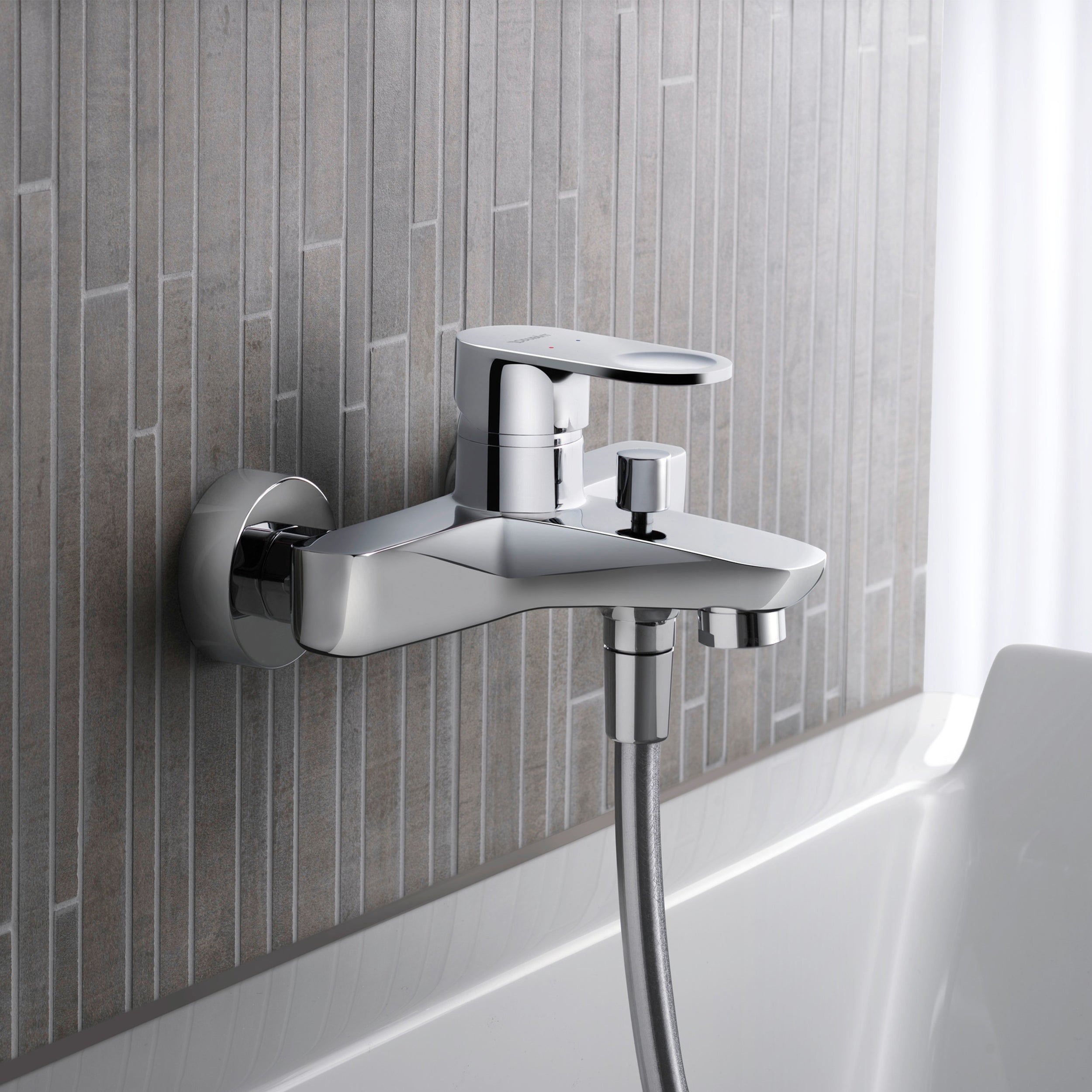 Duravit B.3 bateria wannowa natynkowa