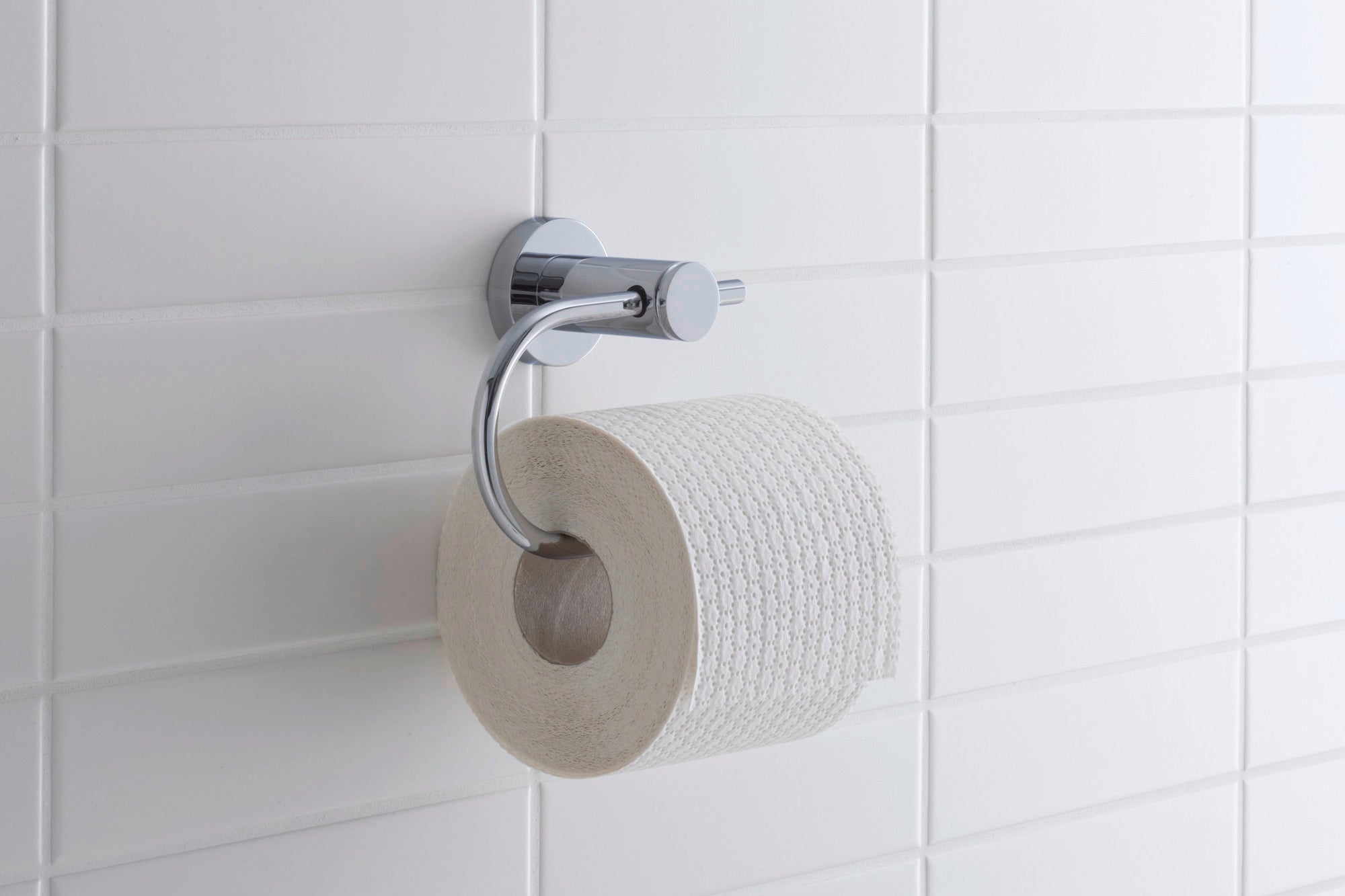 Duravit D-Code uchwyt na papier toaletowy na 1 rolkę