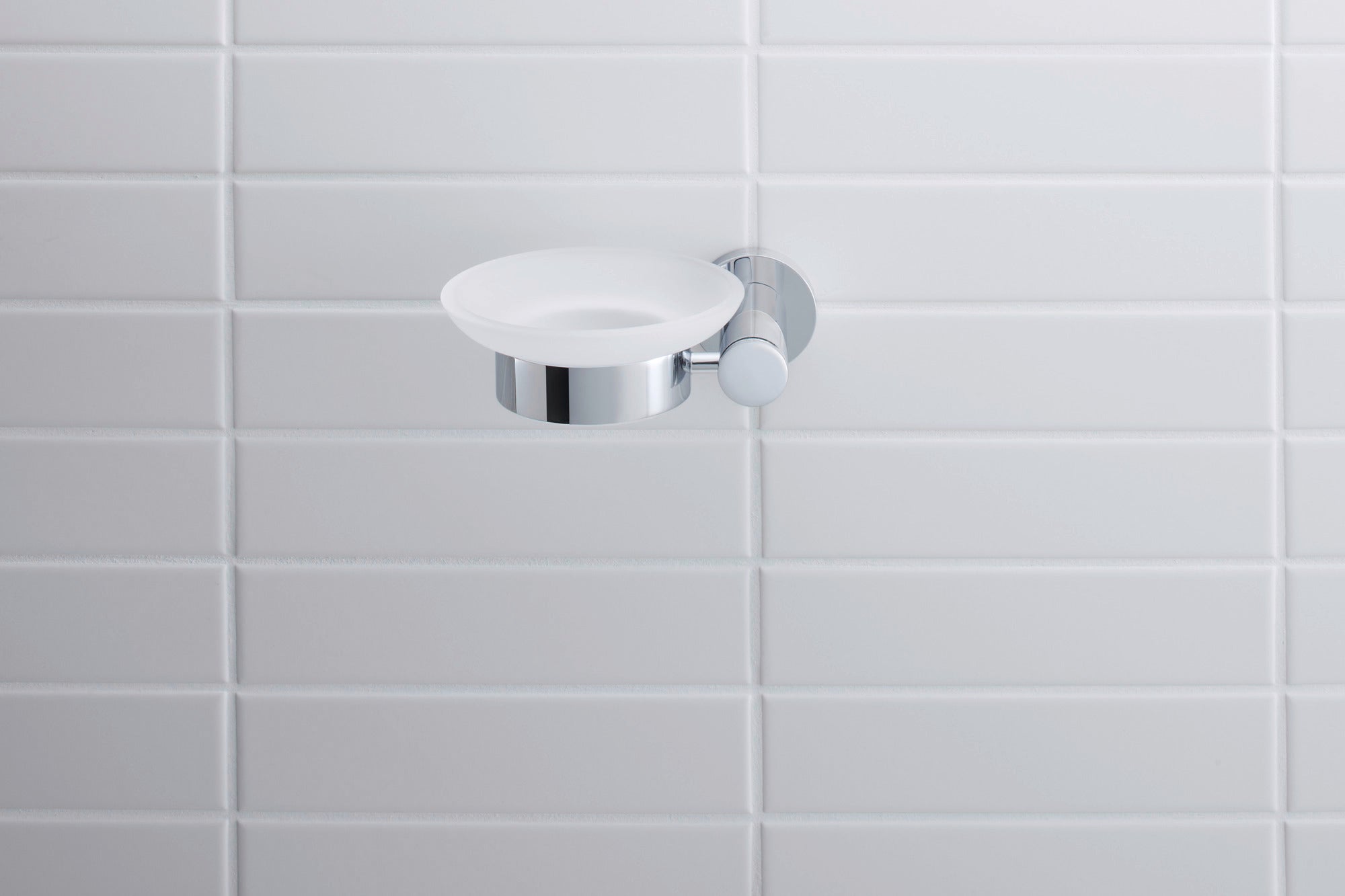 Duravit D-Code mydelniczka Ø10 cm na 1 mydło