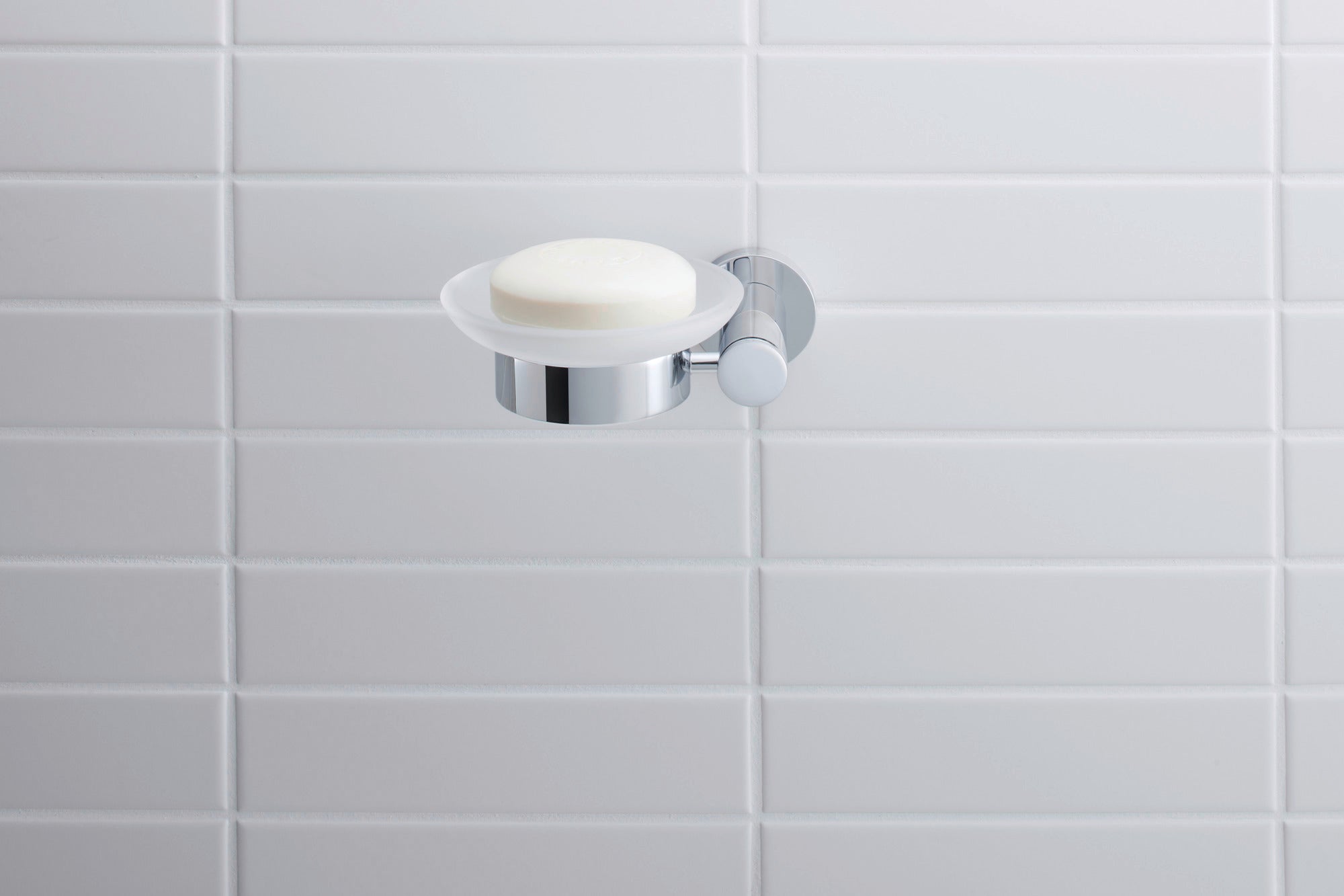 Duravit D-Code mydelniczka Ø10 cm na 1 mydło