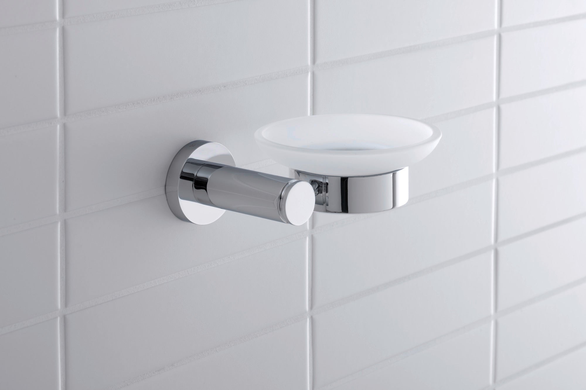 Duravit D-Code mydelniczka Ø10 cm na 1 mydło 