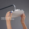 Duravit system prysznicowy z termostatem i półką szklaną