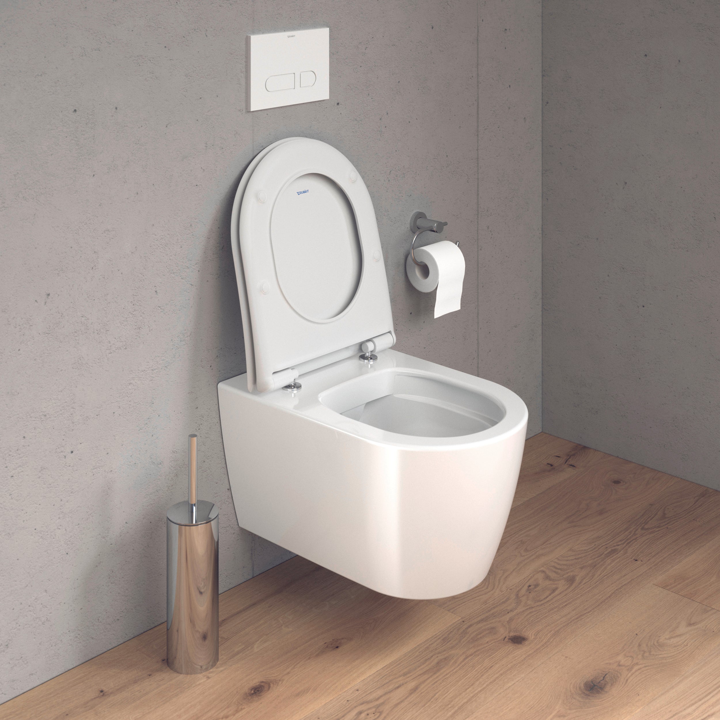 Duravit Soleil zestaw WC wiszący z deską sedesową - ukryte mocowanie
