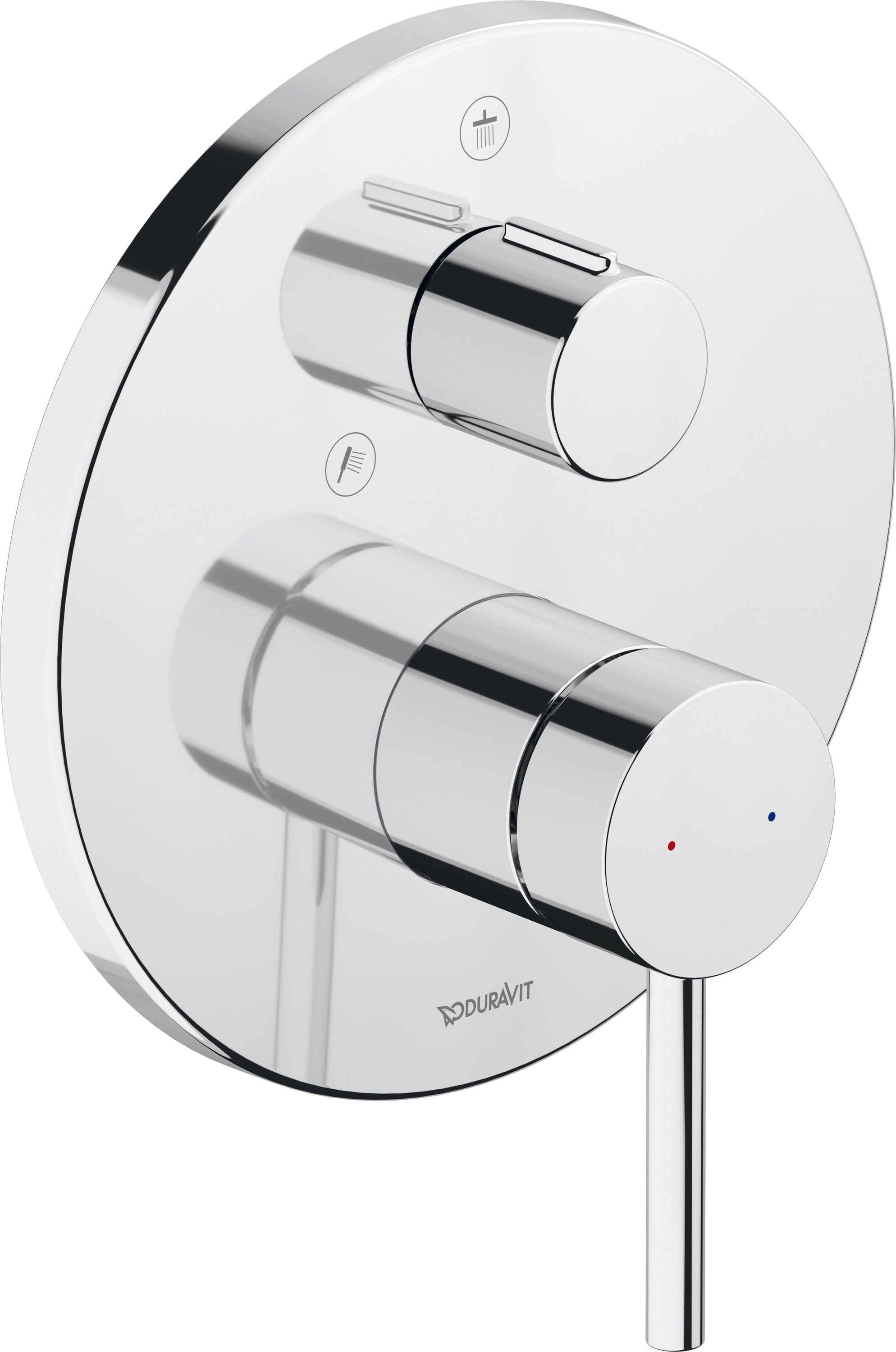 Jednouchwytowa bateria prysznicowa Duravit Circle