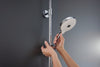 Duravit system prysznicowy z termostatem i półką szklaną
