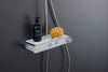 Duravit system prysznicowy z termostatem i półką szklaną