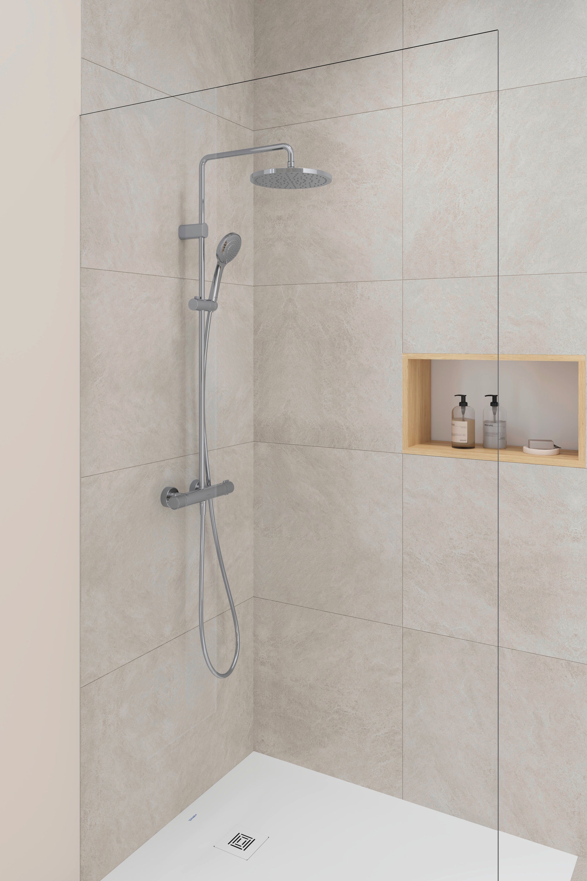 System prysznicowy Duravit z termostatem