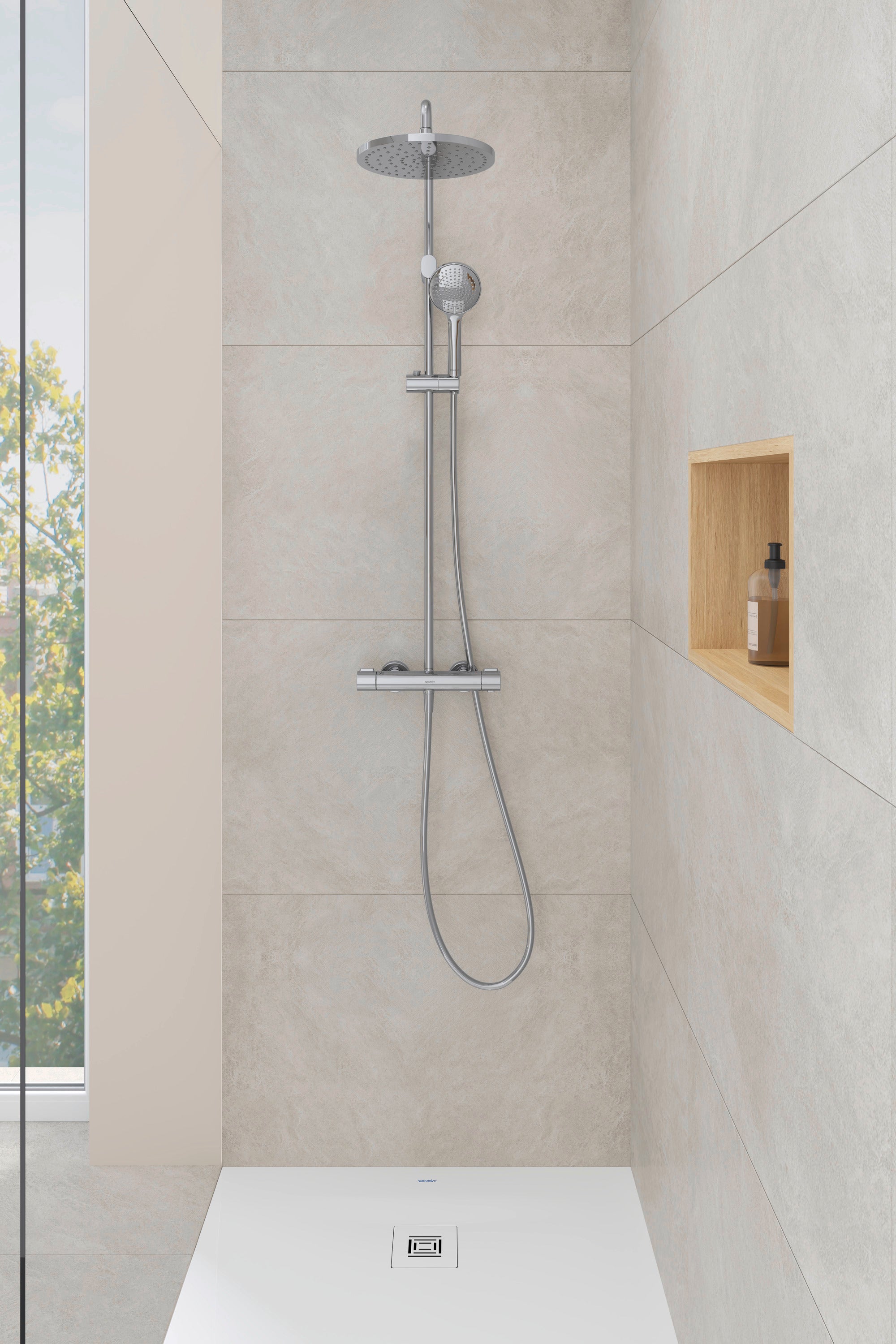 System prysznicowy Duravit z termostatem