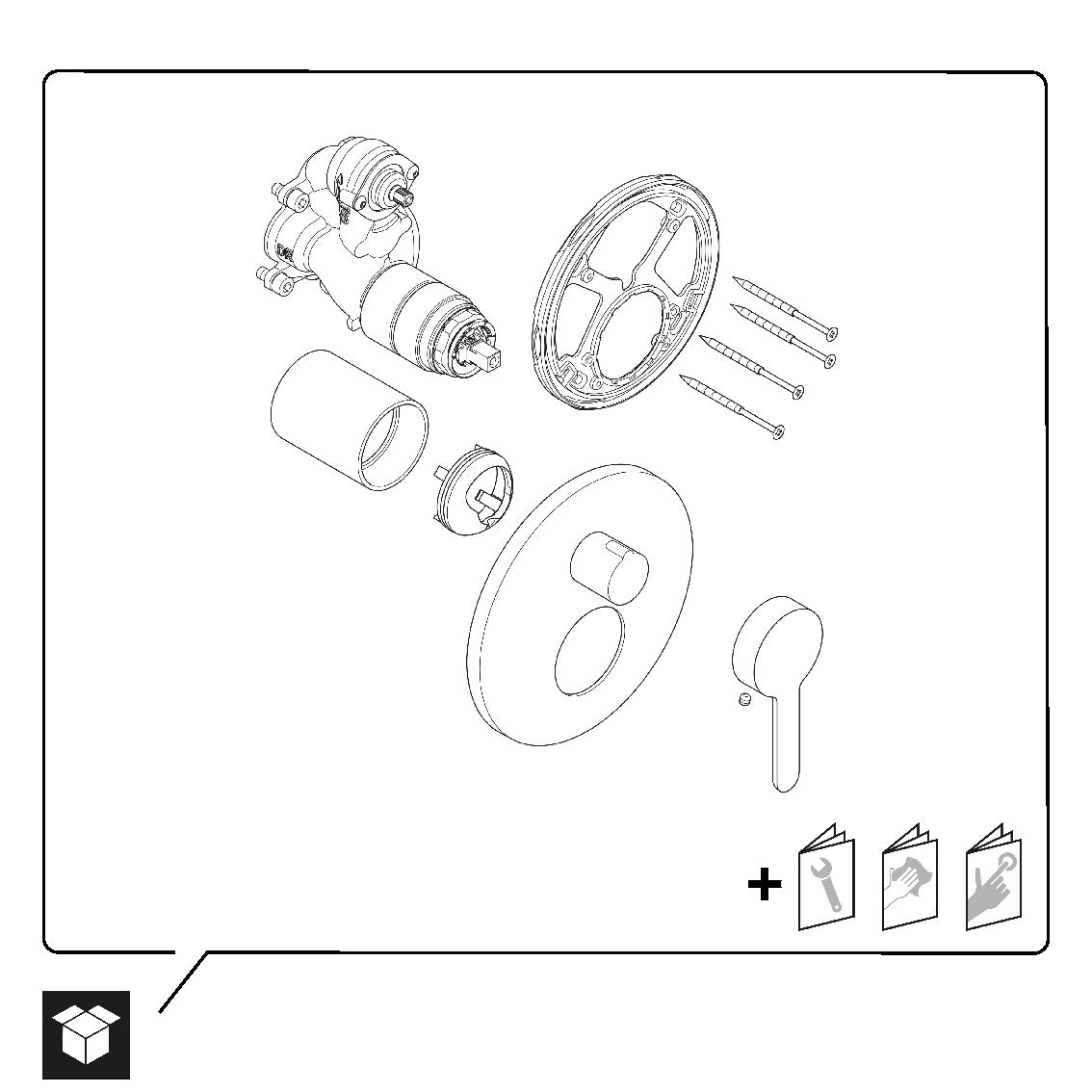 Duravit C.1 podtynkowa bateria prysznicowa