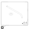 Duravit Universal ramię prysznicowe