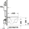 Stelaż podtynkowy WC DuraSystem Basic
