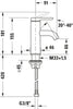 Duravit C.1 bateria umywalkowa jednouchwytowa S