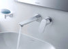 Jednouchwytowa bateria umywalkowa podtynkowa Duravit Wave
