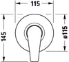Duravit DuraVelez podtynkowa bateria prysznicowa 