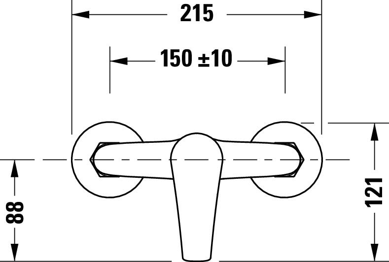 Duravit DuraVelez bateria prysznicowa