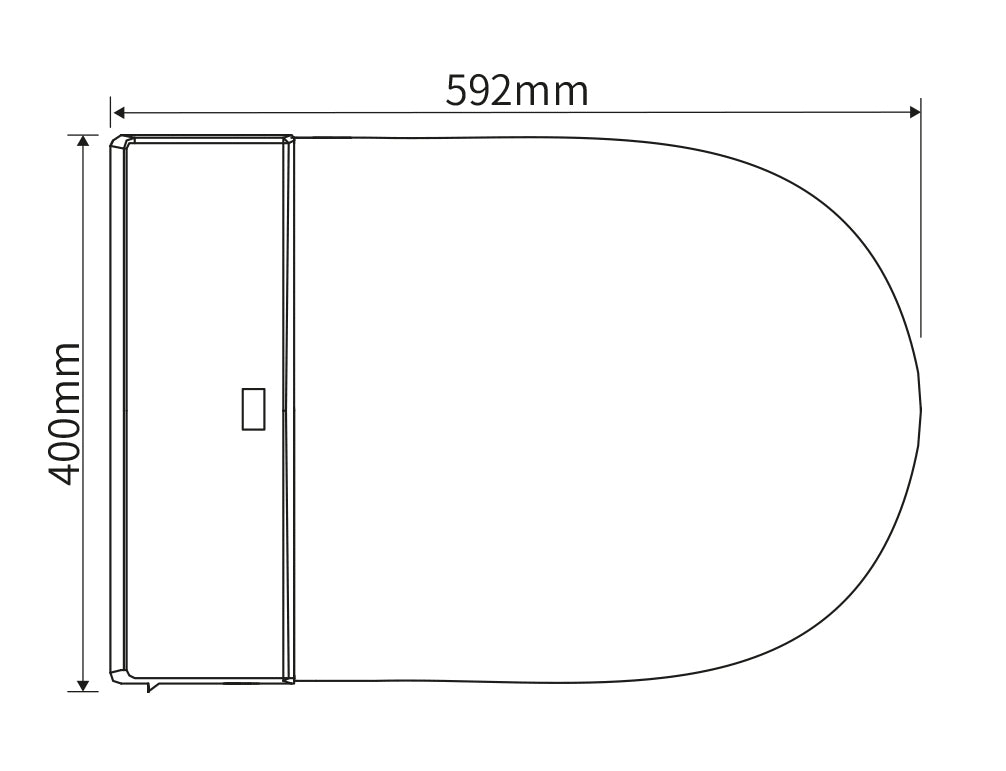 Toaleta myjąca 540 PRO ze stelażem Geberit Duofix - kompletny zestaw