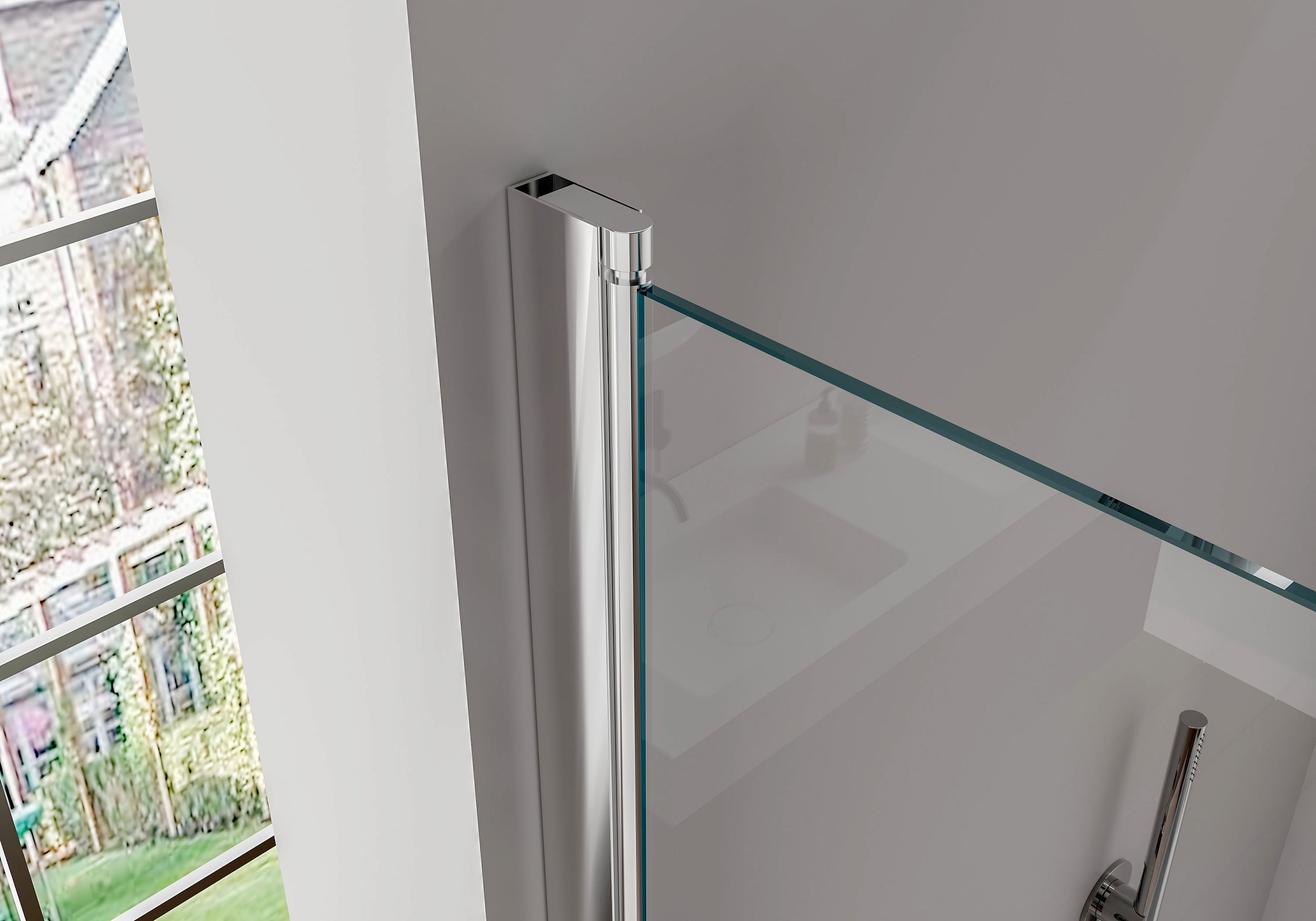 Parawan nawannowy z bezpiecznego szkła z powłoką NANO EX209 – 1200 × 1400 × 6 mm
